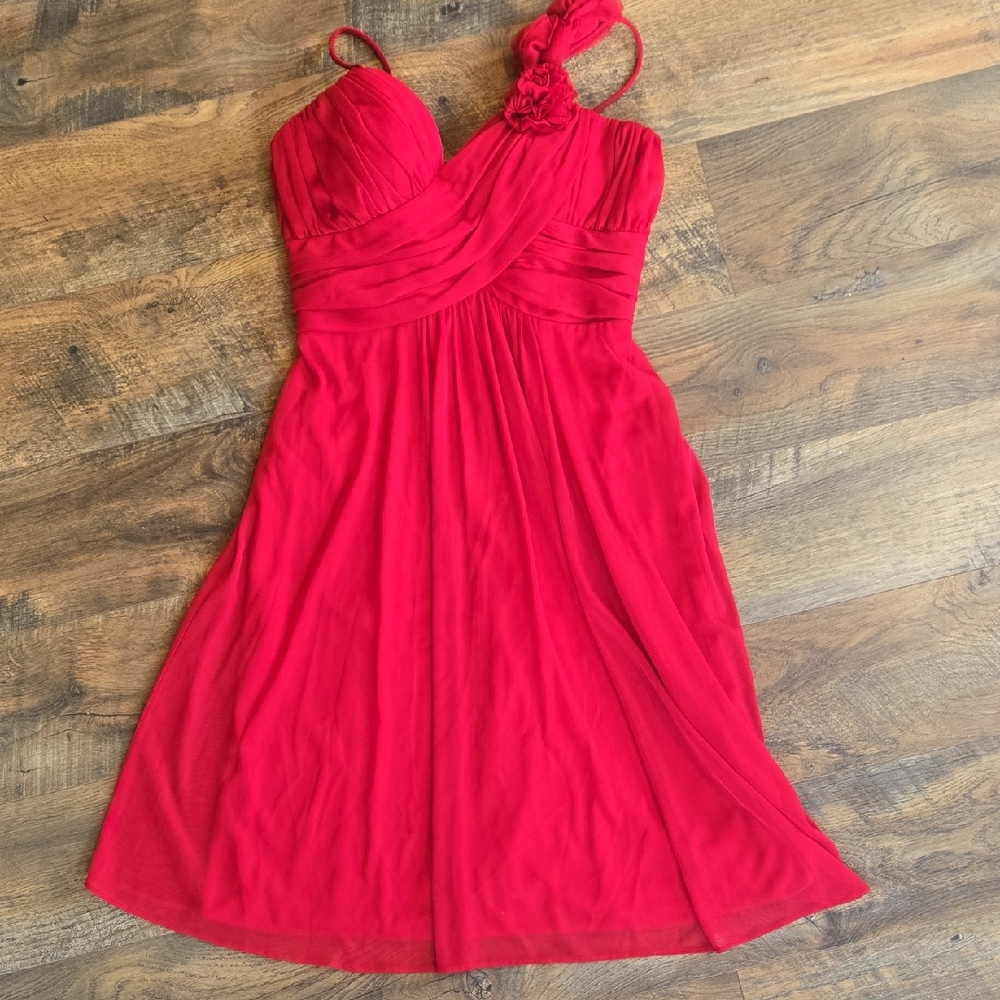 Cindys Red Bridesmaid Dresses